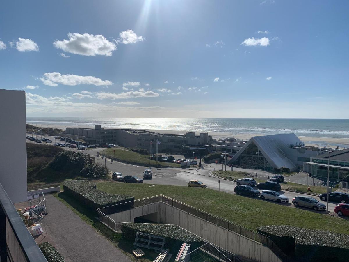 Appt Traversant Vu Mer Et Dunes Avec Garage Le Touquet Екстериор снимка
