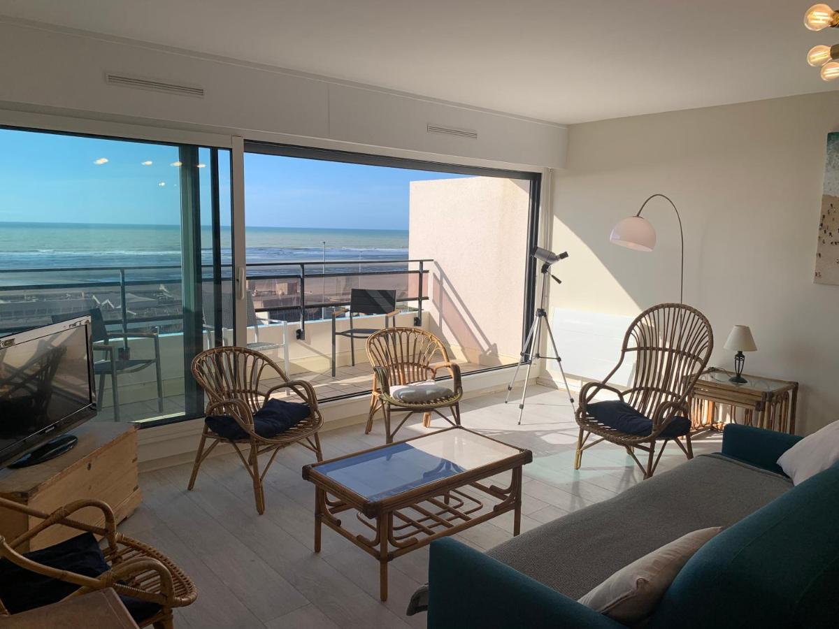 Appt Traversant Vu Mer Et Dunes Avec Garage Le Touquet Екстериор снимка