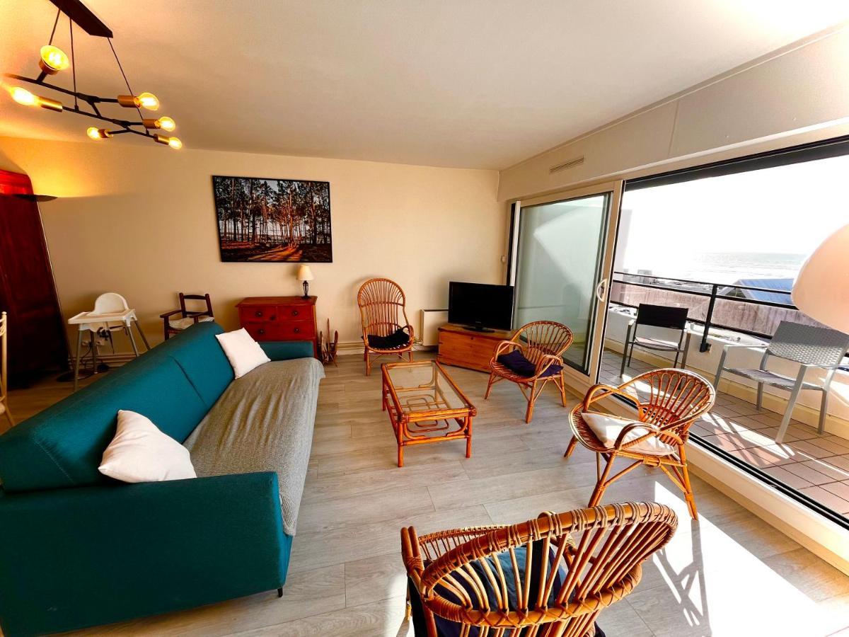 Appt Traversant Vu Mer Et Dunes Avec Garage Le Touquet Екстериор снимка
