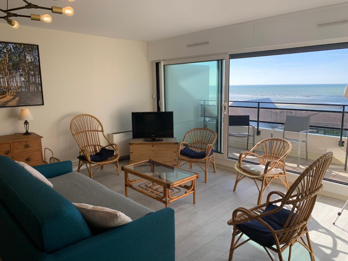 Appt Traversant Vu Mer Et Dunes Avec Garage Le Touquet Екстериор снимка