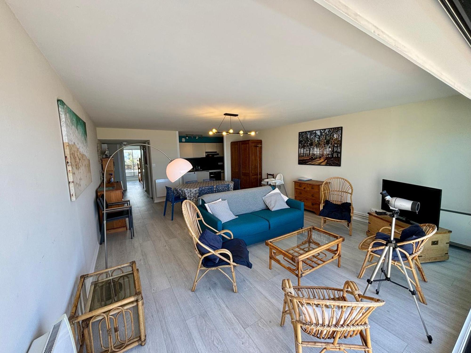 Appt Traversant Vu Mer Et Dunes Avec Garage Le Touquet Екстериор снимка
